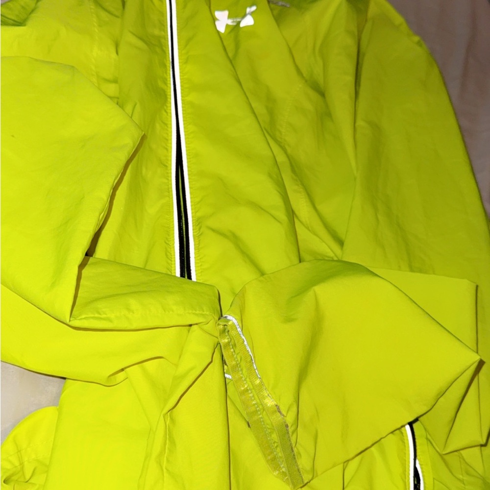 Under Armour Neon Green Windbreaker